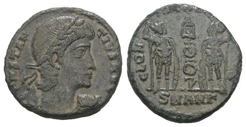 Constantius II, as Caesar AD 324-337. Weight 1,76 gr - Diameter 13 mm.