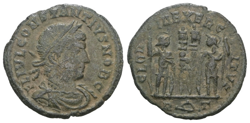 Constantius II, as Caesar AD 324-337. Weight 2,05 gr - Diameter 16 mm.