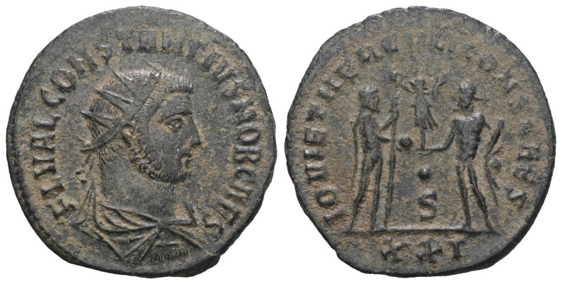 Constantius I. As Caesar, A.D. 293-305. Æ. Weight 3,78 gr - Diameter 21 mm.