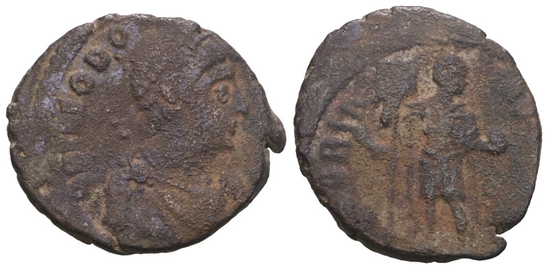 Theodosius I. A.D. 379-395. AE. Weight 4,55 gr - Diameter 20 mm.