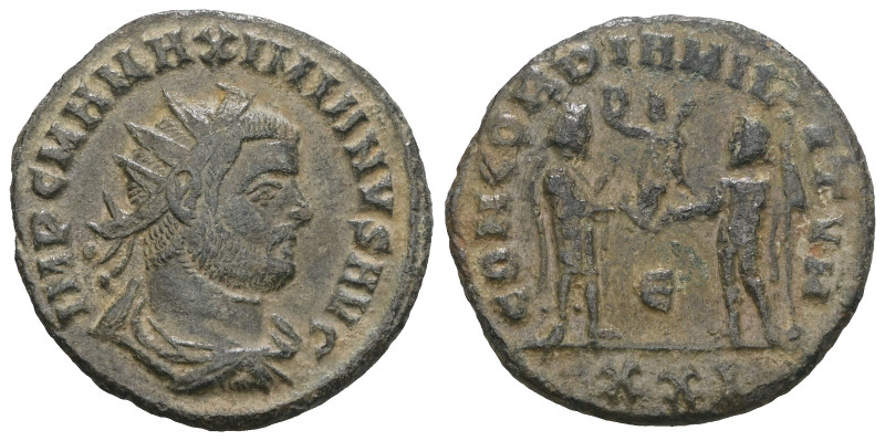 Maximianus Herculius (286-305). AE, Antoninianus. Weight 3,27 gr - Diameter 19 m...