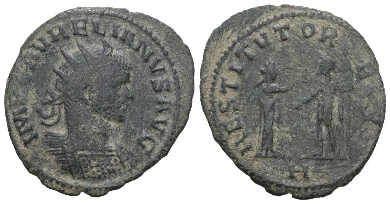 Aurelian. AD 270-275. Antoninianus. Weight 3,12 gr - Diameter 20 mm.