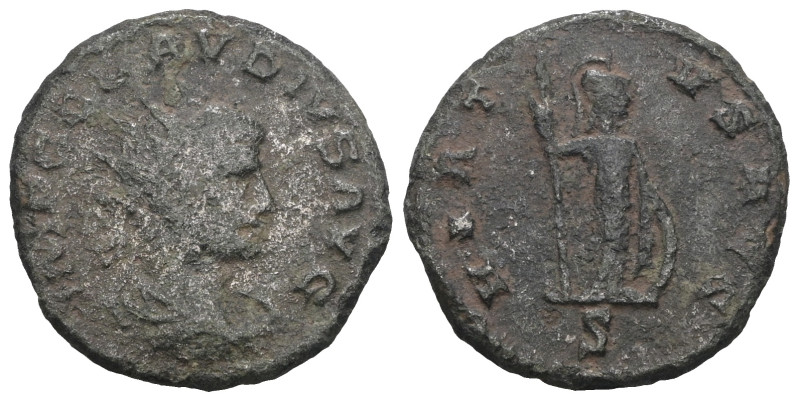 Claudius Gothicus (268-270) AE. Weight 2,85 gr - Diameter 18 mm.