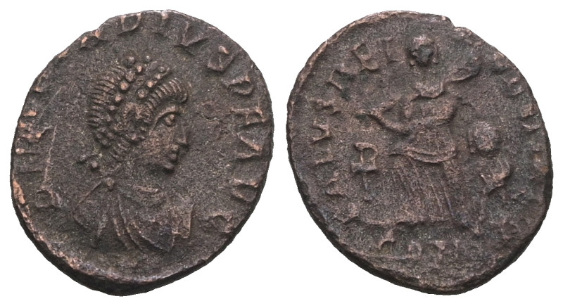 Arcadius. A.D. 383-408. AE. Weight 1,19 gr - Diameter 12 mm.