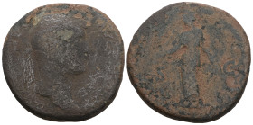 Hadrian. AD 117-138. Æ Sestertius. Weight 25,15 gr - Diameter 30 mm.