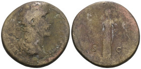 Antoninus Pius (138-161 AD). Æ Sestertius. Weight 22,15 gr - Diameter 30 mm.