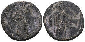 Antoninus Pius (138-161 AD). Æ Sestertius. Weight 22,25 gr - Diameter 30 mm.