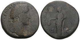 Antoninus Pius (138-161 AD). Æ Sestertius. Weight 25,75 gr - Diameter 30 mm.