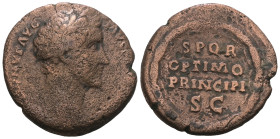 Antoninus Pius (138-161 AD). Æ Sestertius. Weight 10,81 gr - Diameter 25 mm.