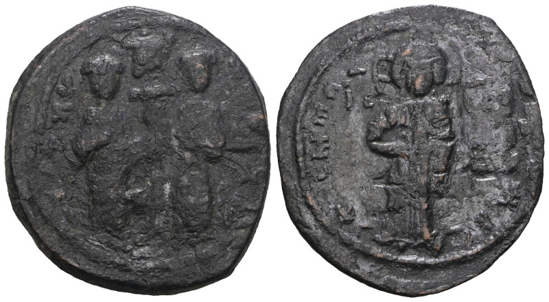 Constantine X Ducas. 1059-1067. AE follis. Weight 8,37 gr - Diameter 29 mm.