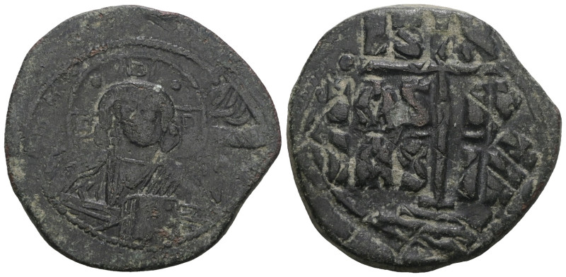 Anonymous. Class B. Romanus III. AE, Follis, Constantinople. Weight 11,38 gr - D...