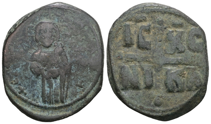 ANONYMOUS FOLLES. Class C. Attributed to Michael IV (1034-1041). Weight 10,71 gr...