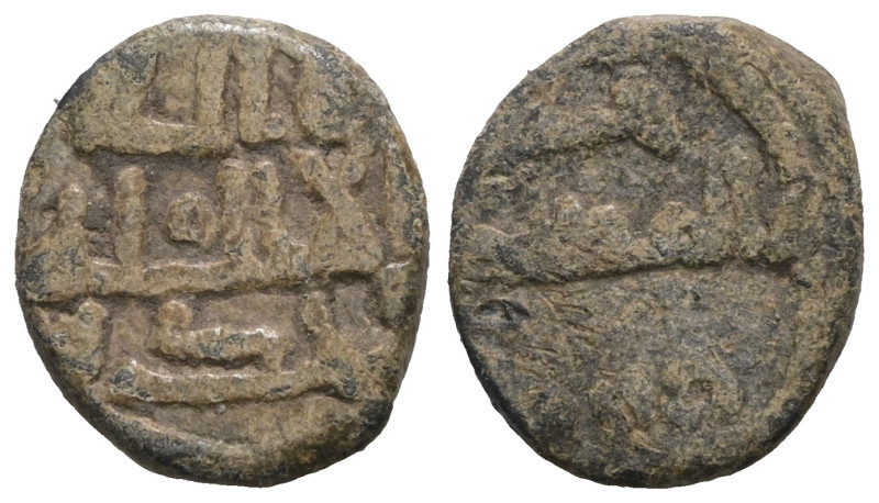 Byzantine Lead Seal PB. Weight 3,09 gr - Diameter 13 mm.