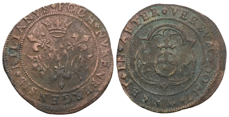 Medieval Coin. Weight 1,17 gr - Diameter 20 mm.