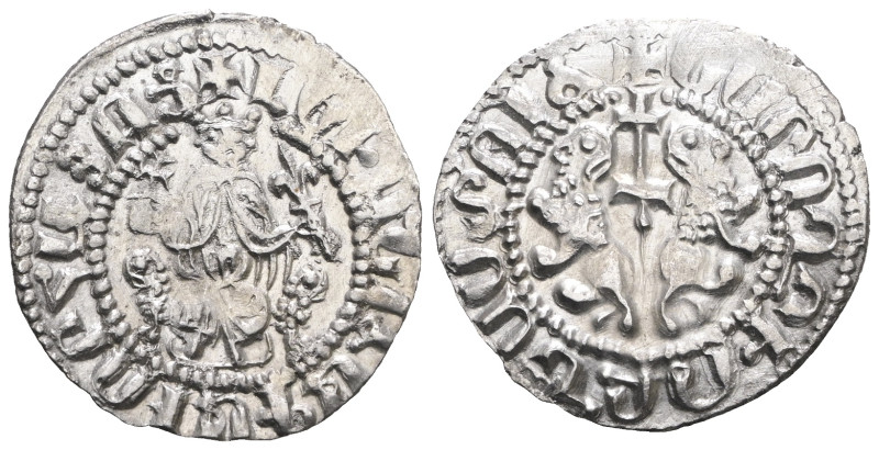 Armenia. Levon I (1187-1219). AR Tram. Weight 2,85 gr - Diameter 21 mm.