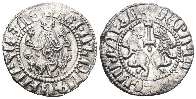 Armenia. Levon I (1187-1219). AR Tram. Weight 2,91 gr - Diameter 20 mm.