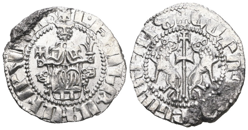 Armenia. Levon I (1187-1219). AR Tram. Weight 2,81 gr - Diameter 20 mm.