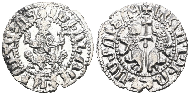 Armenia. Levon I (1187-1219). AR Tram. Weight 2,89 gr - Diameter 21 mm.