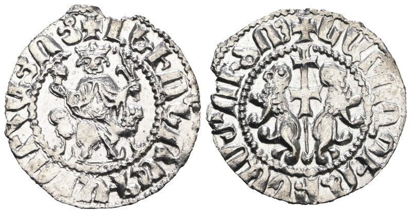 Armenia. Levon I (1187-1219). AR Tram. Weight 2,78 gr - Diameter 20 mm.