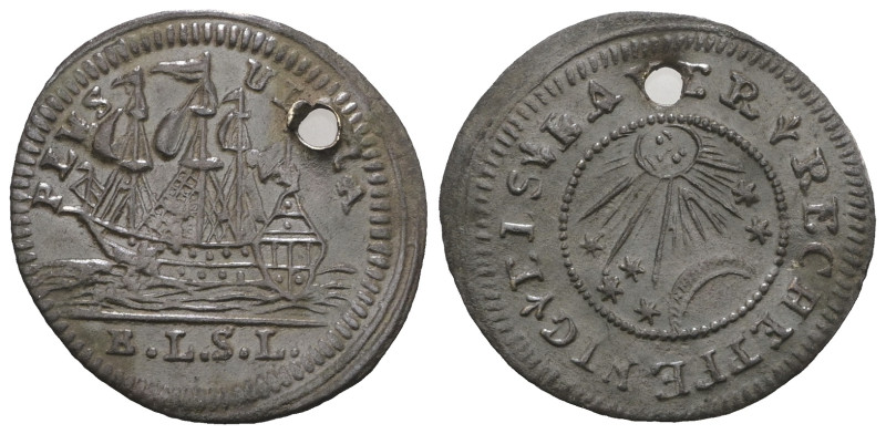 Medieval Coin. Weight 0,83 gr - Diameter 18 mm.