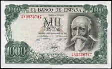 1000 pesetas. 1971. Madrid. (Ed 2017-474c). 17 de septiembre, José Echegaray. Serie 2A. SC. Est...20,00.