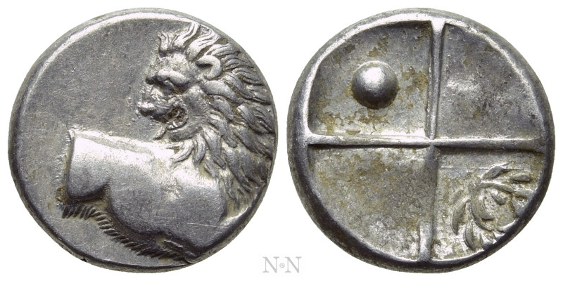 THRACE. Chersonesos. Hemidrachm (Circa 386-338 BC). 

Obv: Forepart of lion ri...