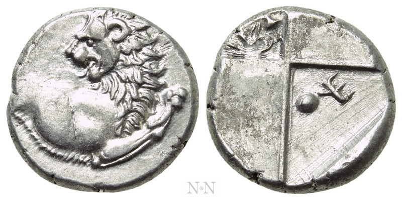 THRACE. Chersonesos. Hemidrachm (Circa 386-338 BC). 

Obv: Forepart of lion ri...