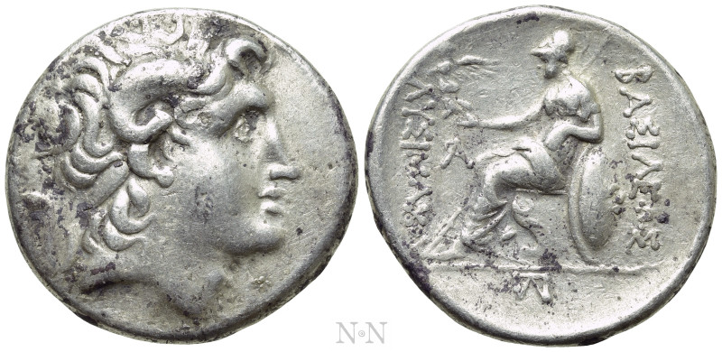 KINGS OF THRACE (Macedonian). Lysimachos (305-281 BC). Tetradrachm. Kyzikos(?). ...