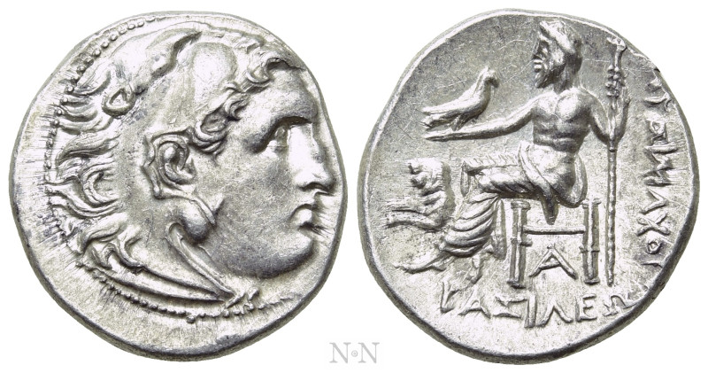 KINGS OF THRACE (Macedonian). Lysimachos (305-281 BC). Drachm. Magnesia ad Maean...