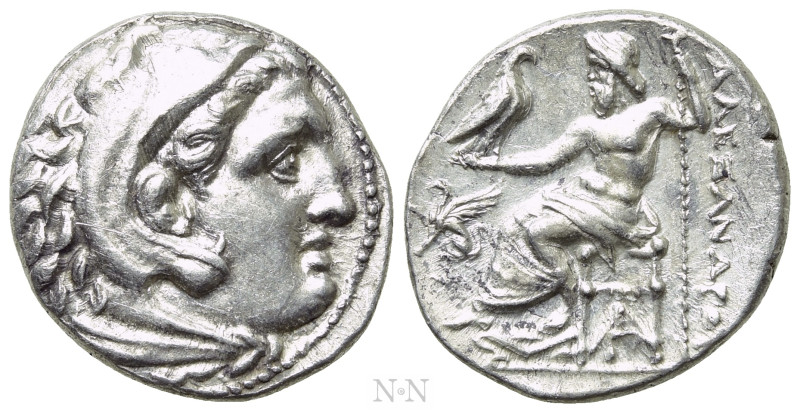 KINGS OF MACEDON. Alexander III 'the Great' (336-323 BC). Drachm. Teos. 

Obv:...