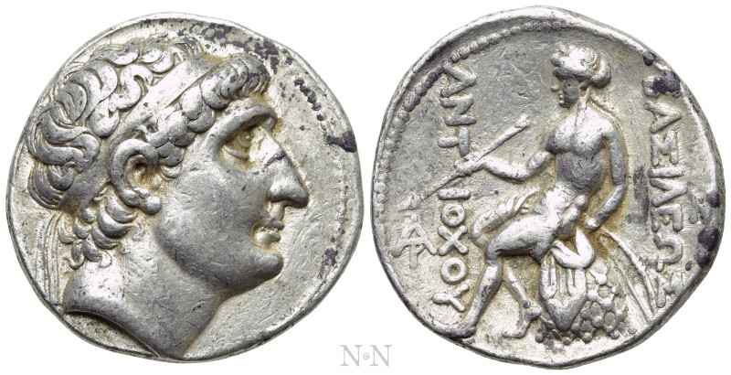 SELEUKID KINGDOM. Antiochos I Soter (281-261 BC). Tetradrachm. Seleukeia on the ...