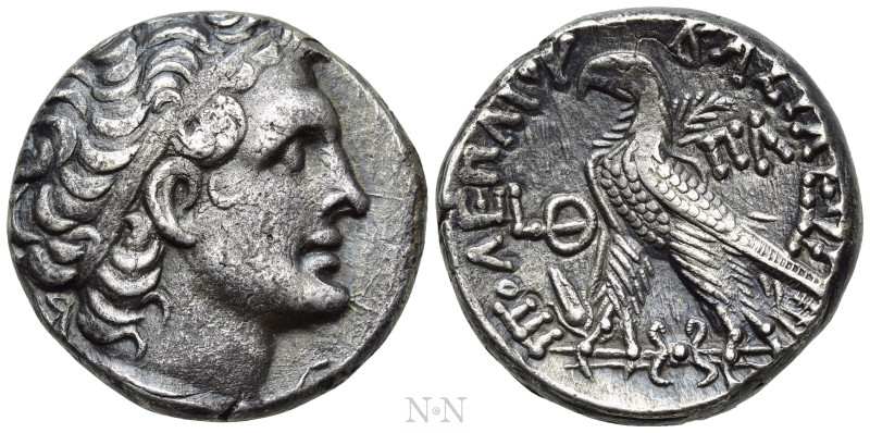 PTOLEMAIC KINGS OF EGYPT. Kleopatra VII Thea Neotera (51-30 BC). Tetradrachm. Al...