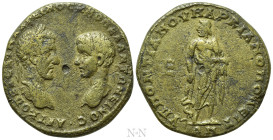 MOESIA INFERIOR. Marcianopolis. Macrinus, with Diadumenian (217-218). Ae Pentassarion. Pontianus, legatus consularis