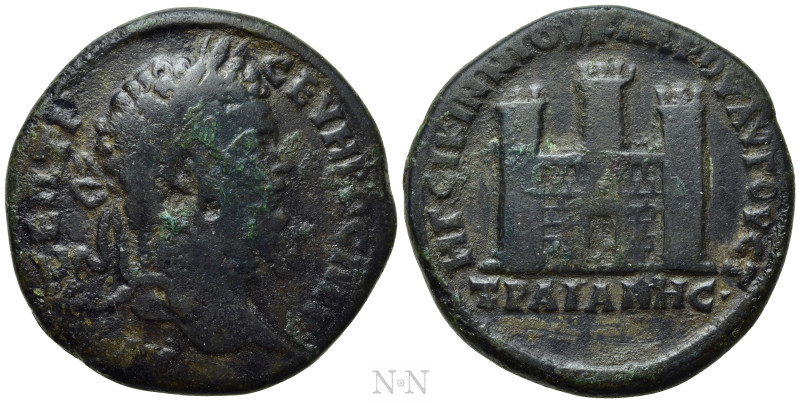 THRACE. Augusta Trajana. Septimius Severus (193-211). Ae. Sicinnius Clarus, magi...