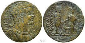 PHRYGIA. Hierapolis. Valerian I (253-260). Ae. Homonoia issue with Ephesus