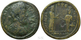 PHRYGIA. Laodicea ad Lycum. Commodus (177-192). Ae. Homonoia issue with Ephesus