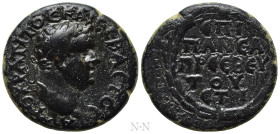 CAPPADOCIA. Caesarea. Titus (Caesar, 69-79). Ae. M. Hirrius Fronto Neratius Pansa, legatus Augusti. Dated RY 10 of Vespasian (77/8)