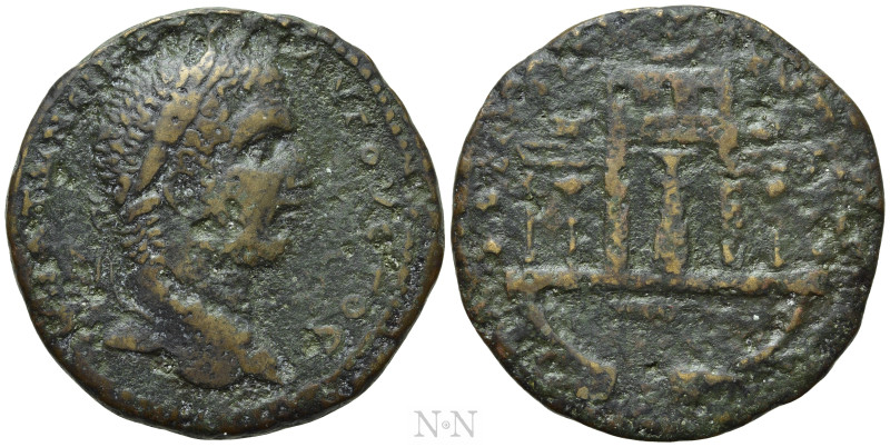 CYPRUS. Koinon of Cyprus. Caracalla (198-217). Ae. 

Obv: M ΑΝΤΩΝЄΙΝΟC ΑΥΓΟΥCΤ...