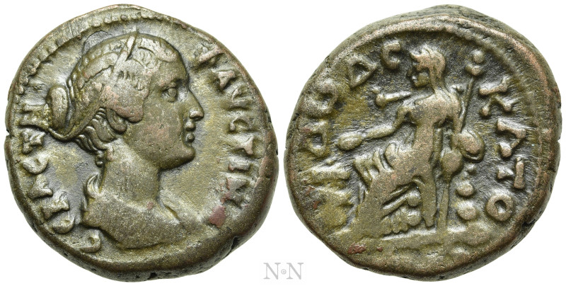 EGYPT. Alexandria. Faustina II (Augusta, 147-175). Tetradrachm. Dated RY 12 of A...