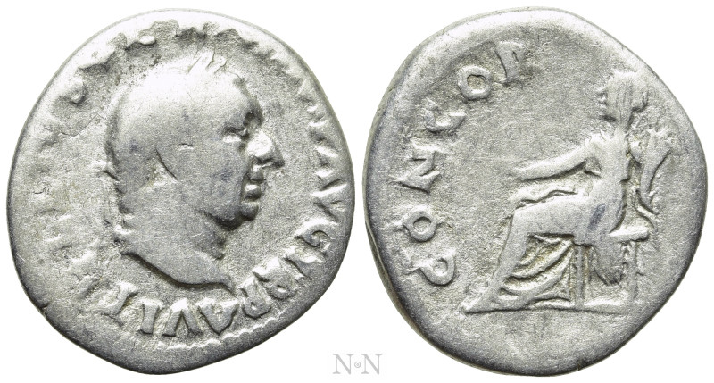 VITELLIUS (69). Denarius. Rome. 

Obv: A VITELLIVS GERMAN IMP TR P. 
Laureate...