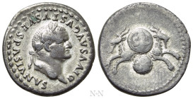 DIVUS VESPASIAN (Died 79). Denarius. Rome