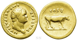 TITUS (Caesar, 69-79). GOLD Aureus. Rome