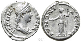 SABINA (Augusta, 128-136/7). Denarius. Rome