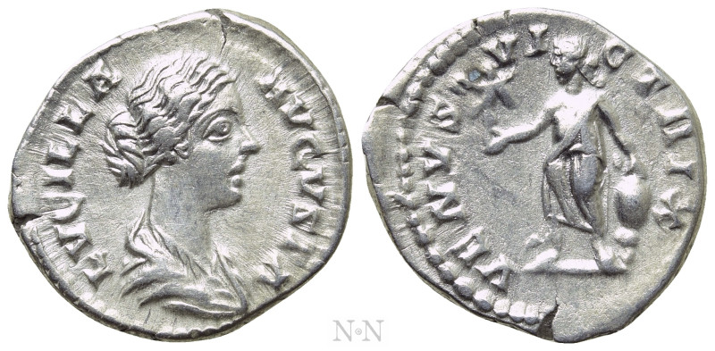 LUCILLA (Augusta, 164-182). Denarius. Rome. 

Obv: LVCILLA AVGVSTA. 
Draped b...