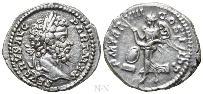 SEPTIMIUS SEVERUS (193-211). Denarius. Rome. 

Obv: SEVERVS AVG PART MAX. 
La...