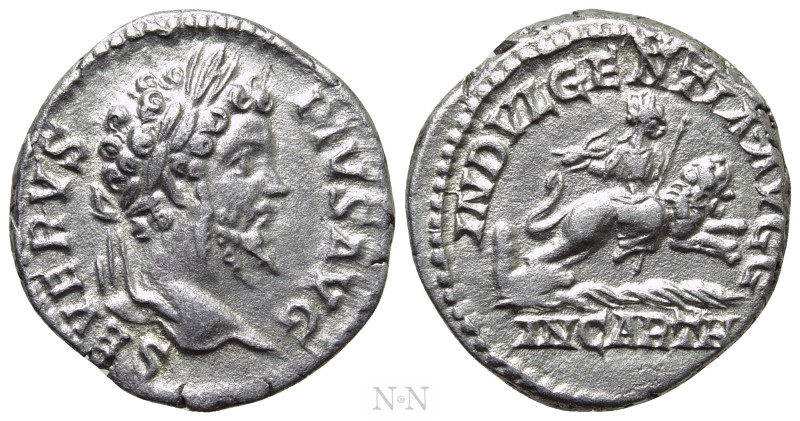 SEPTIMIUS SEVERUS (193-211). Denarius. Rome. 

Obv: SEVERVS PIVS AVG. 
Laurea...