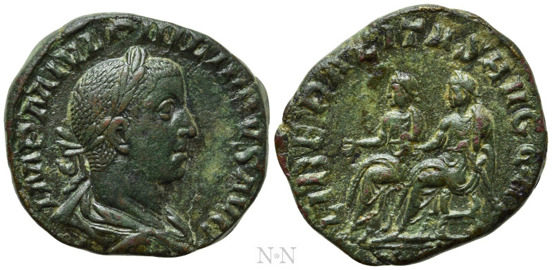 PHILIP II (247-249). Sestertius. Rome. 

Obv: IMP M IVL PHILIPPVS AVG. 
Laure...