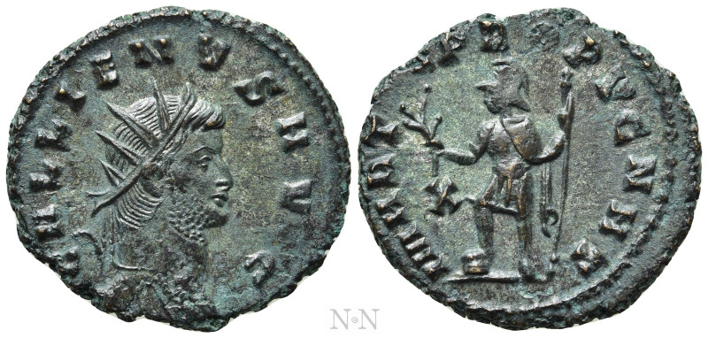 GALLIENUS (253-268). Antoninianus. Rome. 

Obv: GALLIENVS AVG. 
Radiate head ...