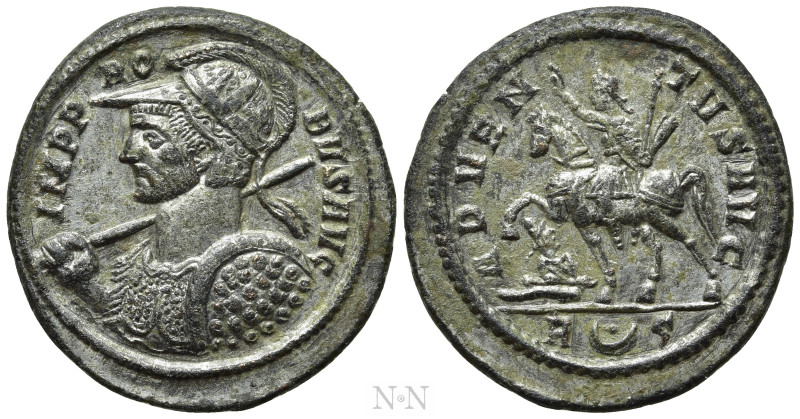 PROBUS (276-282). Antoninianus. Rome. 

Obv: IMP PROBVS AVG. 
Radiate, helmet...