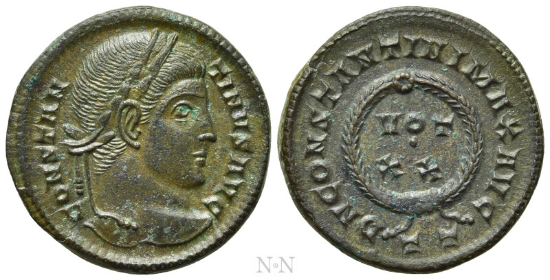 CONSTANTINE I 'THE GREAT' (307/10-337). Follis. Ticinum. 

Obv: CONSTANTINVS A...